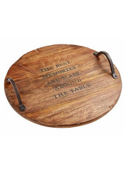 Memories Lazy Susan by Mud Pie
