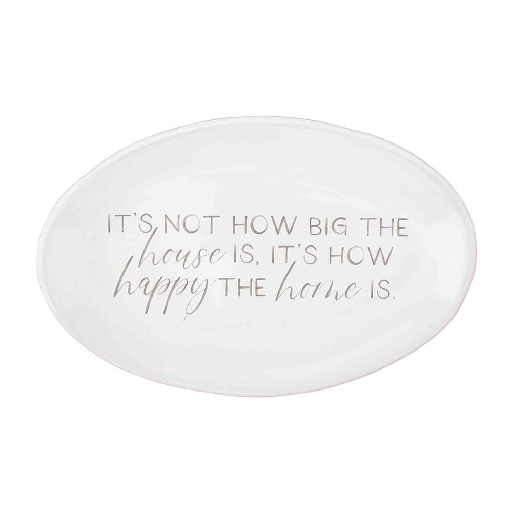 Not Happy Sentiment Tray by Mud Pie