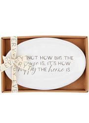 Not Happy Sentiment Tray by Mud Pie