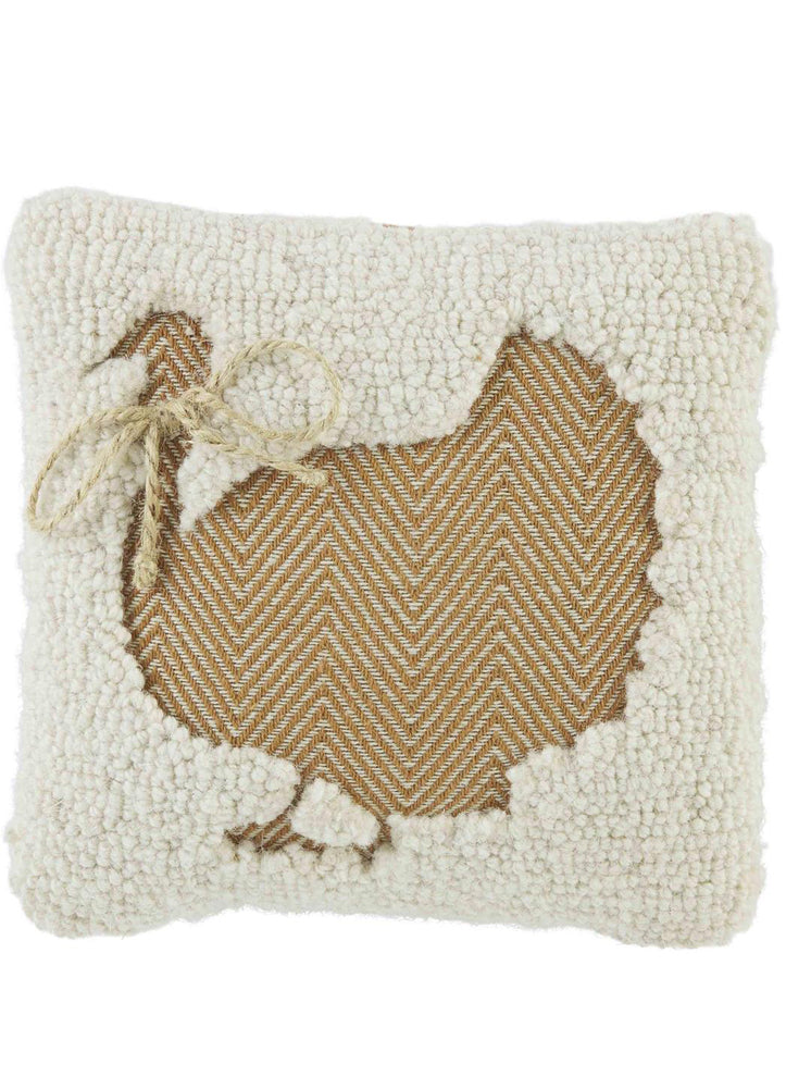 Turkey Small Hook Pillow by Mud Pie