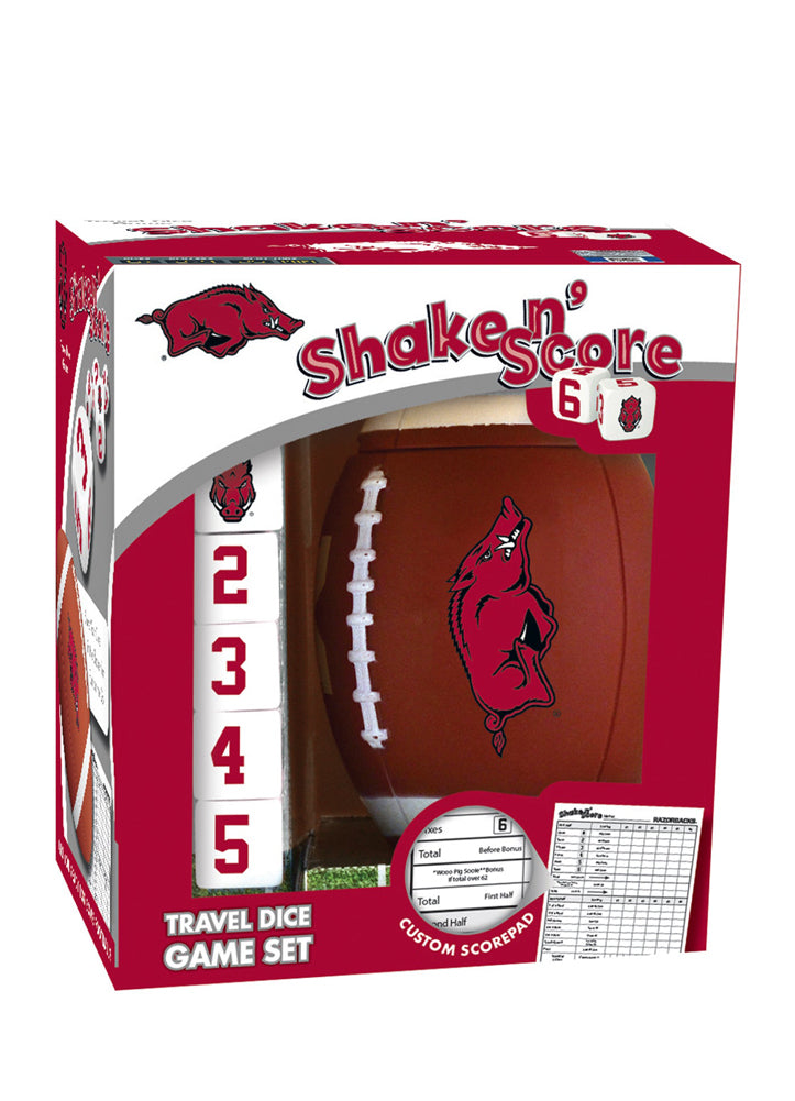 Arkansas NCAA Shake N Score  by Masterpieces Puzzles