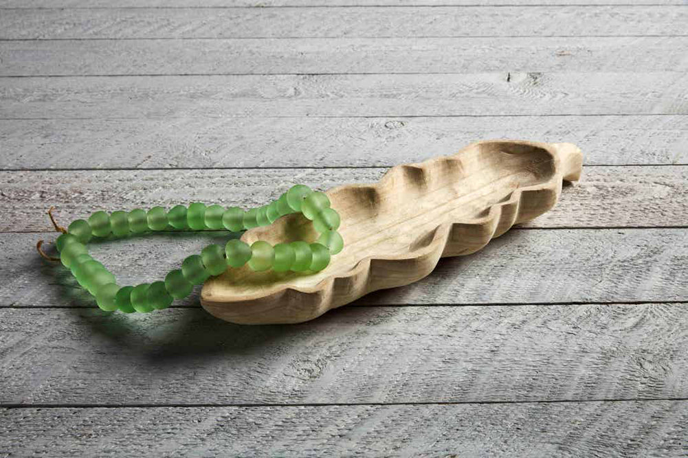 Paulownia Wood Leaf Tray by Mud Pie