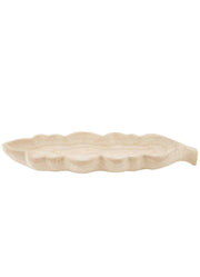 Paulownia Wood Leaf Tray by Mud Pie
