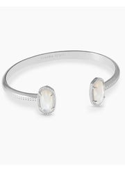 Elton Bracelet Rhod Ivory Mop by Kendra Scott