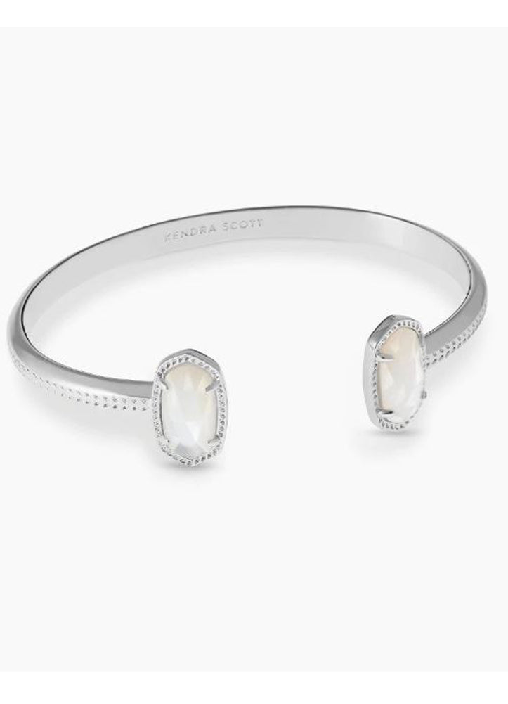 Elton Bracelet Rhod Ivory Mop by Kendra Scott
