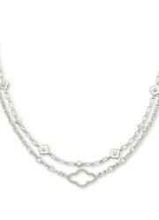 Abbie Multi Strand Nck Rhod Metal by Kendra Scott