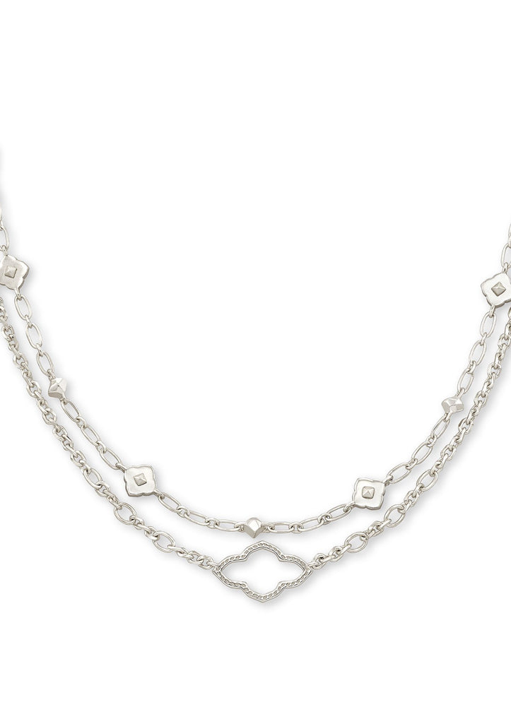 Abbie Multi Strand Nck Rhod Metal by Kendra Scott