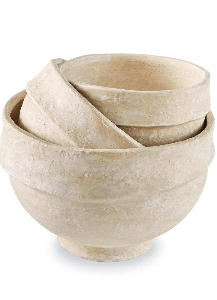 Lg Paper Mache Bowl by Mud Pie
