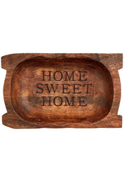 Home Sweet Dough Bowl Plaque by Mud Pie
