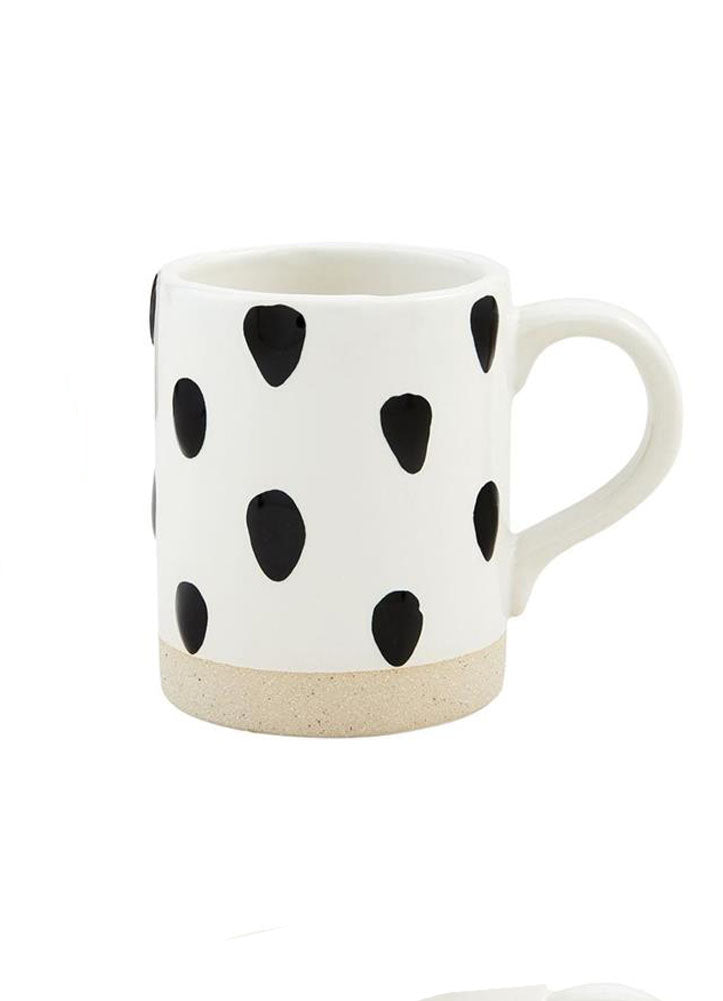 Dots Stoneware Mugs by Mud Pie