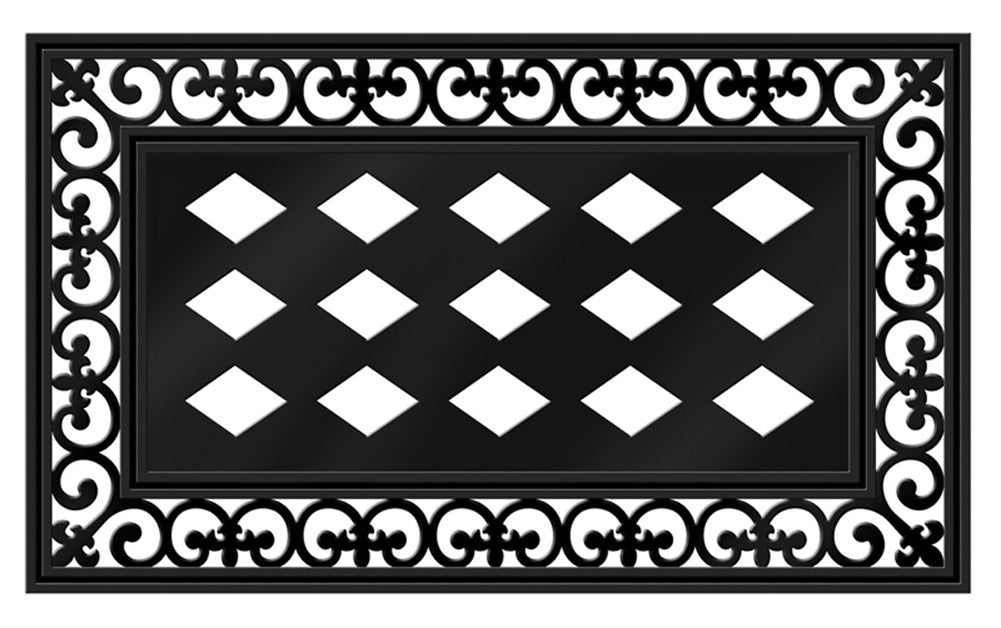 Black Sassafras Mat Tray by Evergreen Enterprises