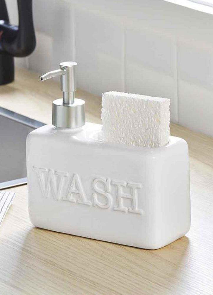 Soap Pump Sponge Holder by Mud Pie