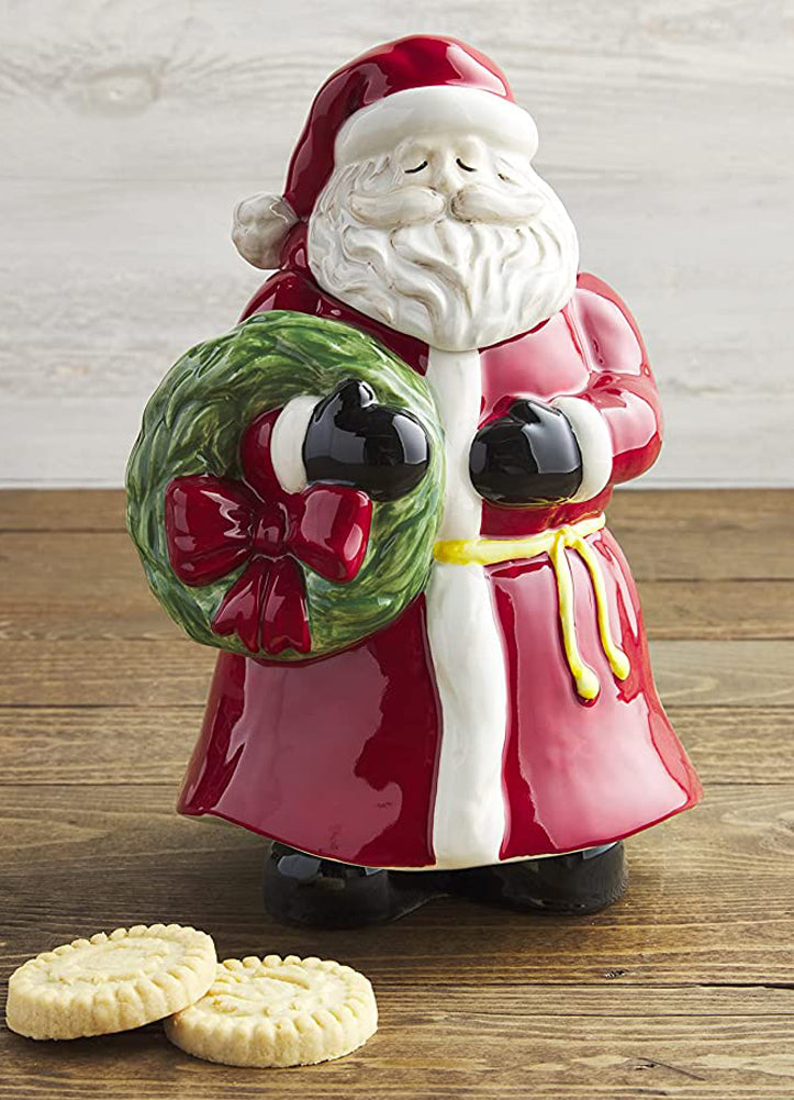 Santa Cookie Jar by Mud Pie