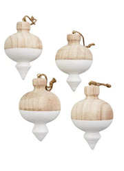 Point Paulownia Ornament by Mud Pie