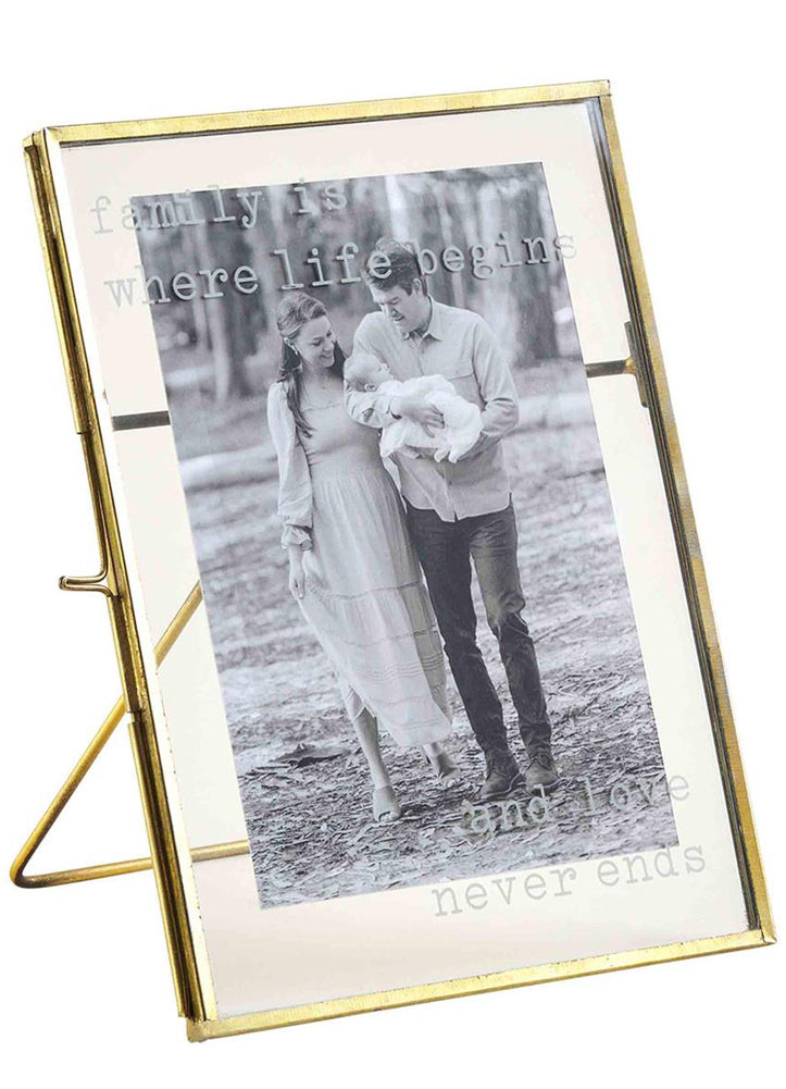 Family 4x6 Frame by Mud Pie