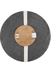 Slate Board and Soapstone Set by Mud Pie