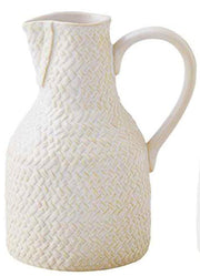 Md Stoneweare Jug Bud Vase by Mud Pie
