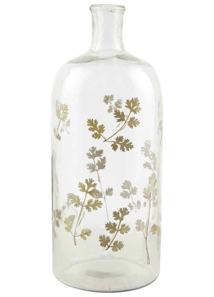 Lg Preserved Coriandrum Vase by Mud Pie