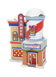 Pinecrest Barber Shop by Department 56