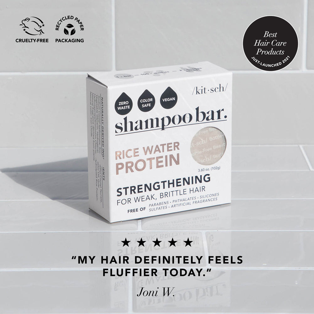 Rice Water Protein Shampoo Bar by Kitsch