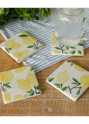 Lemon Coasters by Your Hearts Delight