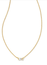 Juliette Pndnt Nck Gld Wht Cry by Kendra Scott
