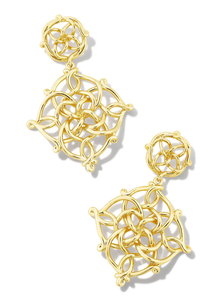 Kelly Stmnt Ear Gold Metal by Kendra Scott