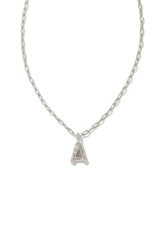 Crystal A Silver Necklace by Kendra Scott
