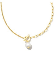 Leighton Pearl Chain Necklace by Kendra Scott