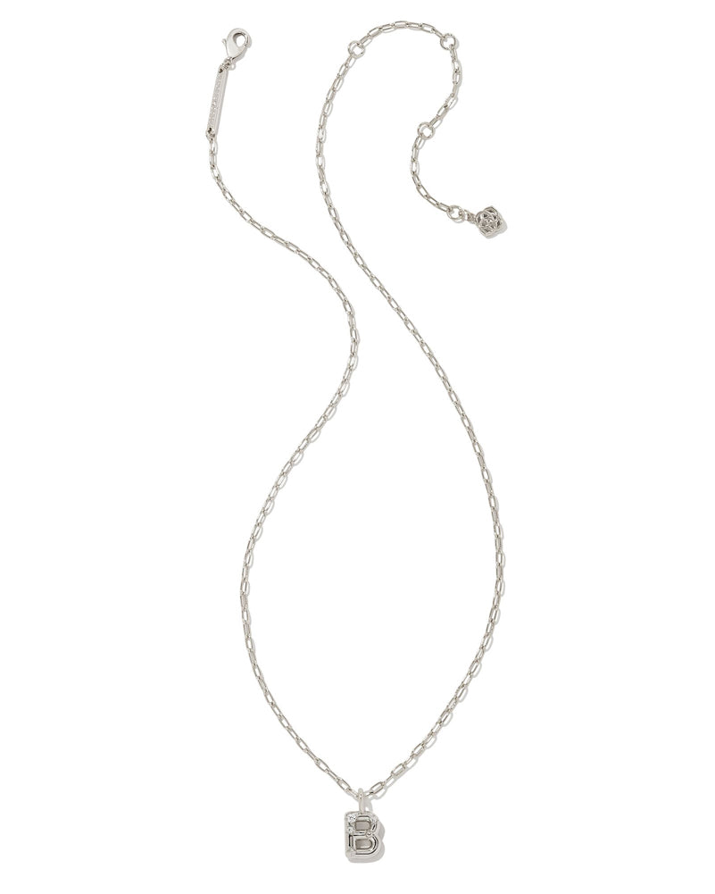 Crystal B Necklace in Silver by Kendra Scott