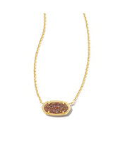 Elisa Necklace in Spice Drusy by Kendra Scott