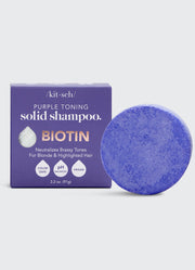 Purple Toning Solid Shampoo by kitsch