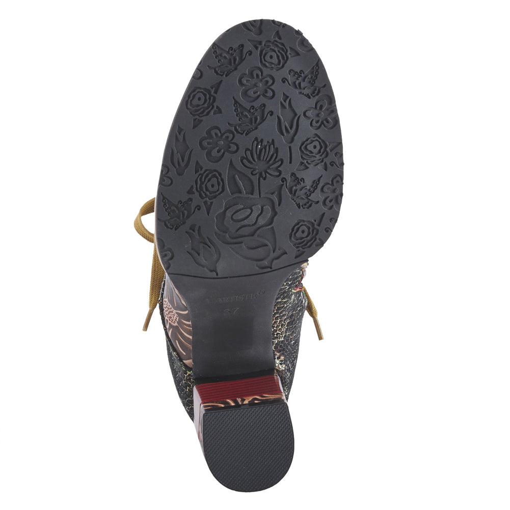 Aboot in Tan Multi Leather by L'Artiste