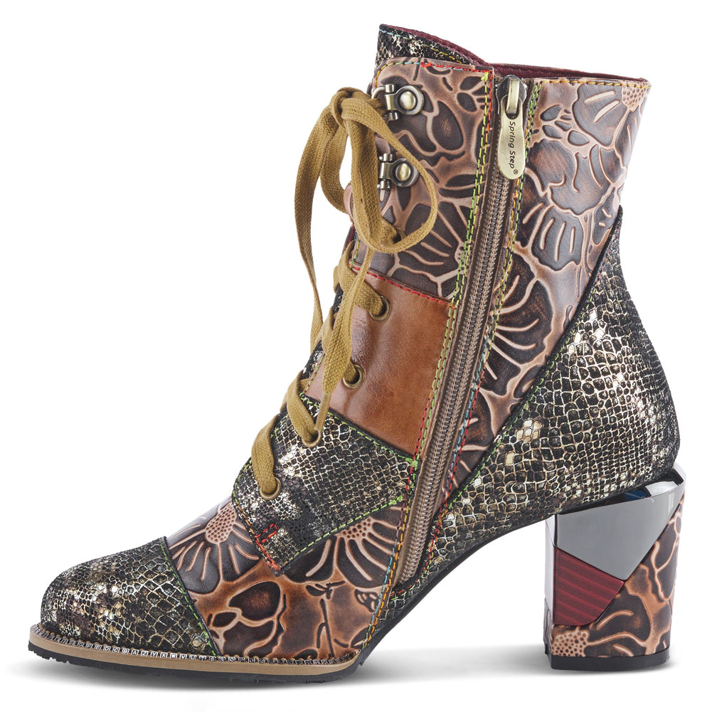 Aboot in Tan Multi Leather by L'Artiste