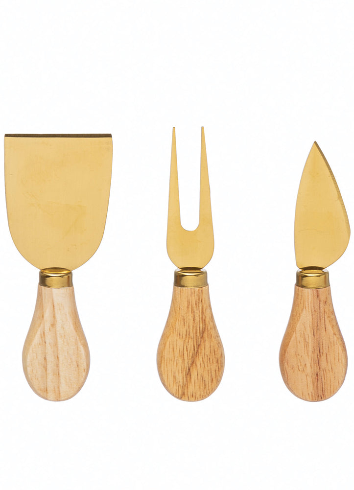 Stainless Steel Cheese Utensils by Bloomingville