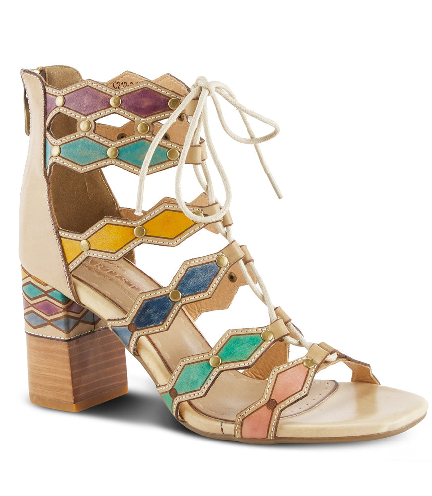 Art Deco in Beige Multi by L'Artiste