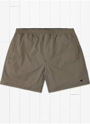 Billifish Lined Performance Short in Burnt Taupe by Southern Marsh