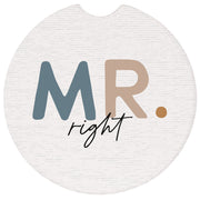 Mr. Right Coaster by Sincere Surroundings