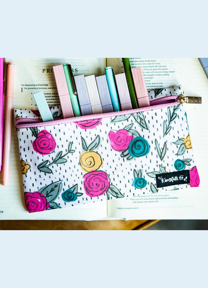 Church Floral Pouch by Kingfolk Co