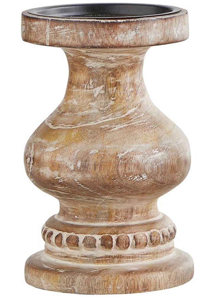 Sm Brwn Candle Holder by 47th & Main