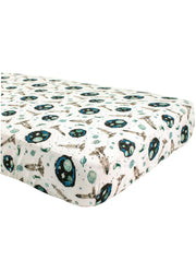 Space Oh So Soft Crib Sheet by Bebe Au Lait