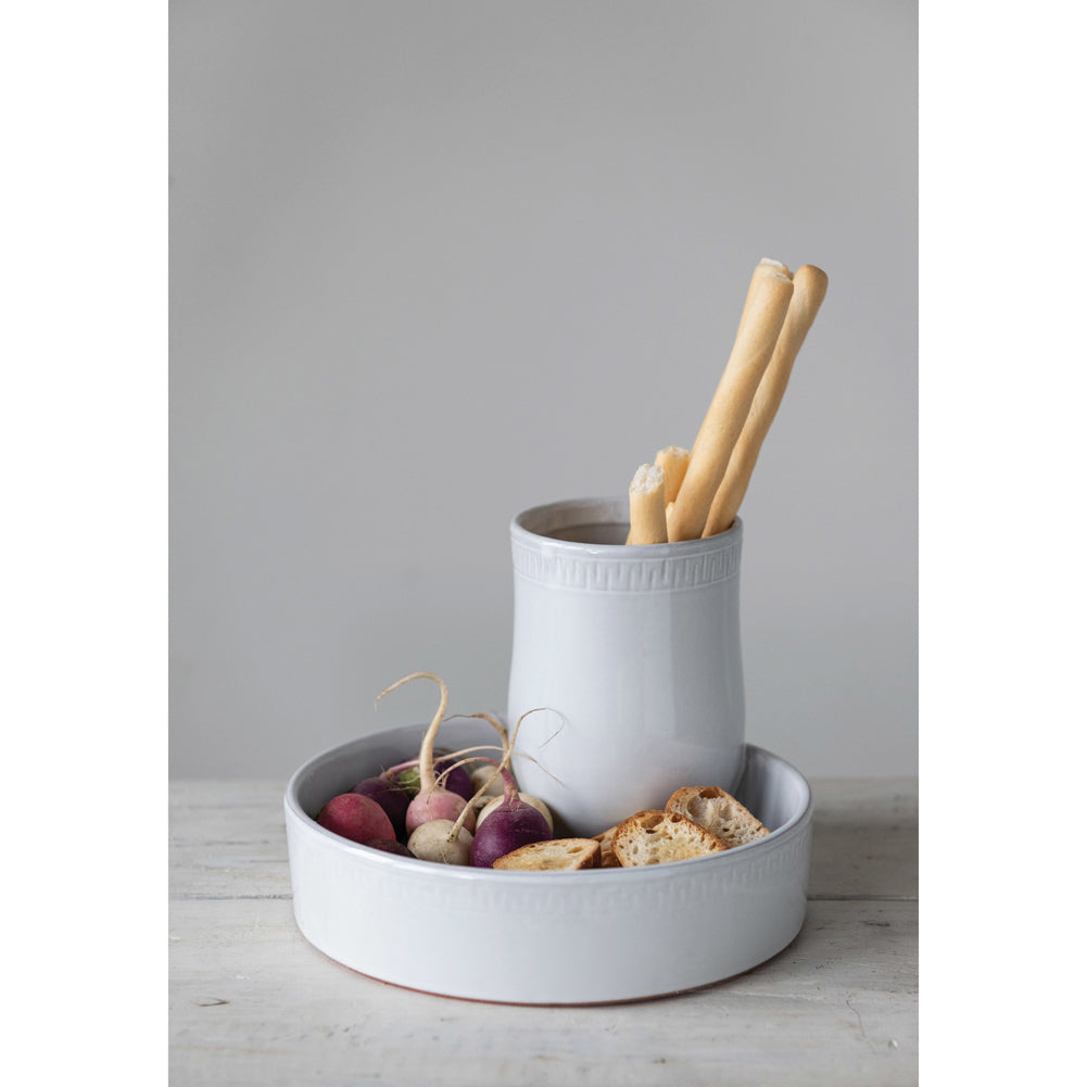 Rd Terra Cotta Tray by Creative Co-op