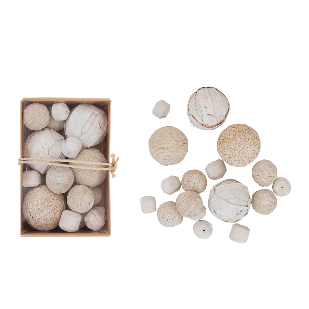 Rnd Dried Natural Orbs by Creative Co-op