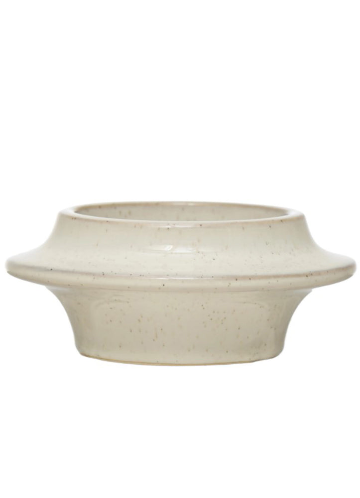 Stoneware Tea Light Holder by Creative Co-op