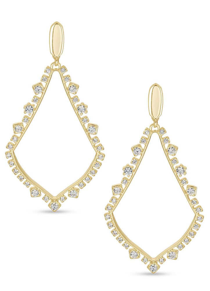 Sophee Earring Gld Metal by Kendra Scott
