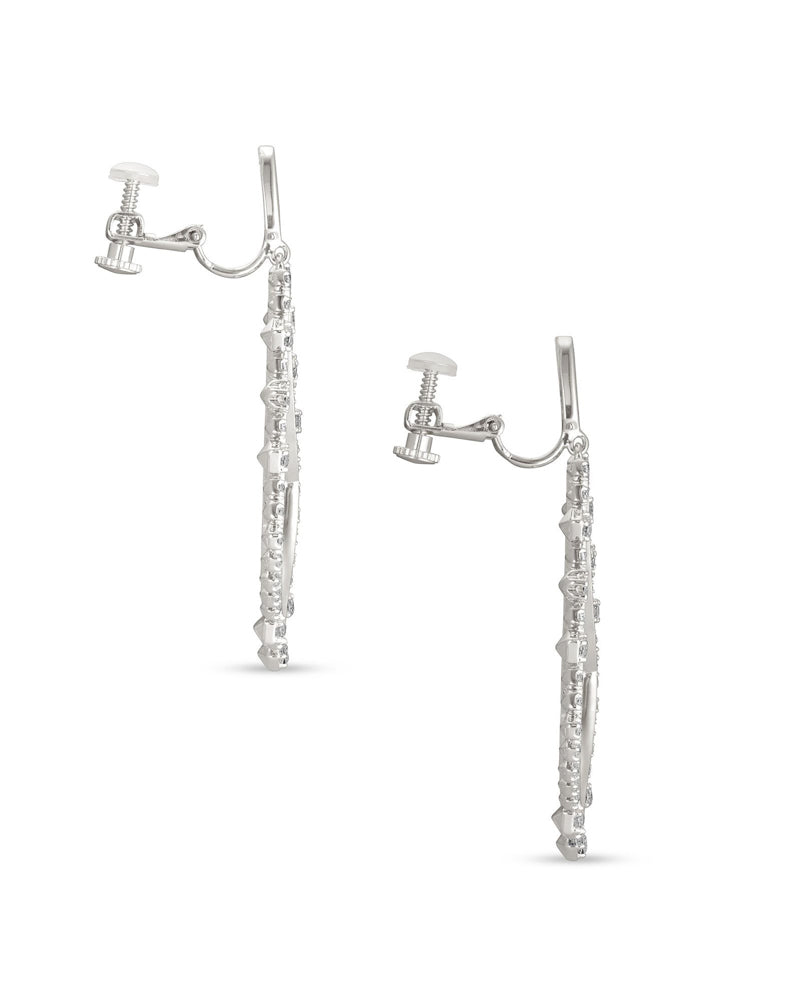Sophee Earring Rhodium Metal by Kendra Scott