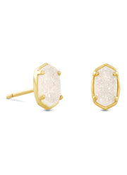 Emilie Stud Earring Gld Irid Drusy by Kendra Scott