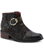 Georgiana in Black Multi Leather by L'Artiste