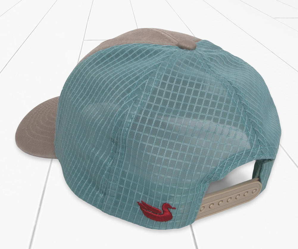 Trucker hat Santa Fe in Burnt Taupe by Southern Marsh