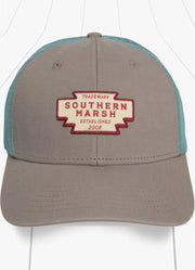 Trucker hat Santa Fe in Burnt Taupe by Southern Marsh